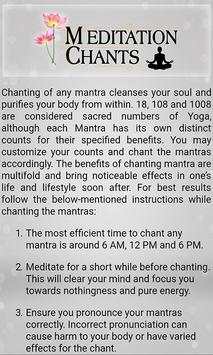 Meditation Chants screenshot 3