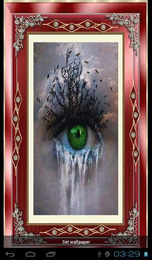 Crying Eye 3D Live Wallpaper screenshot 8