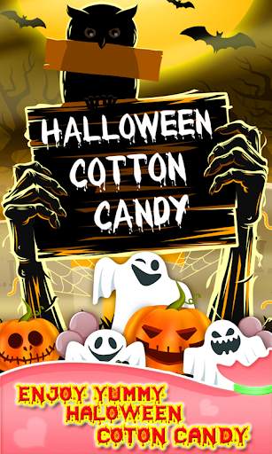Cotton Candy Maker Fun Game Halloween screenshot 1