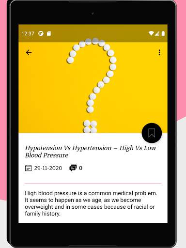 How to Reduce Blood Pressure | Blood pressure App screenshot 8