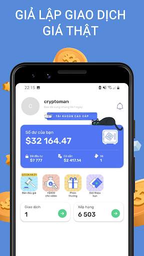 Cryptomania - Trình mô phỏng screenshot 1