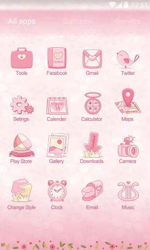 (FREE) Love Petal 2 In 1 Theme screenshot 4