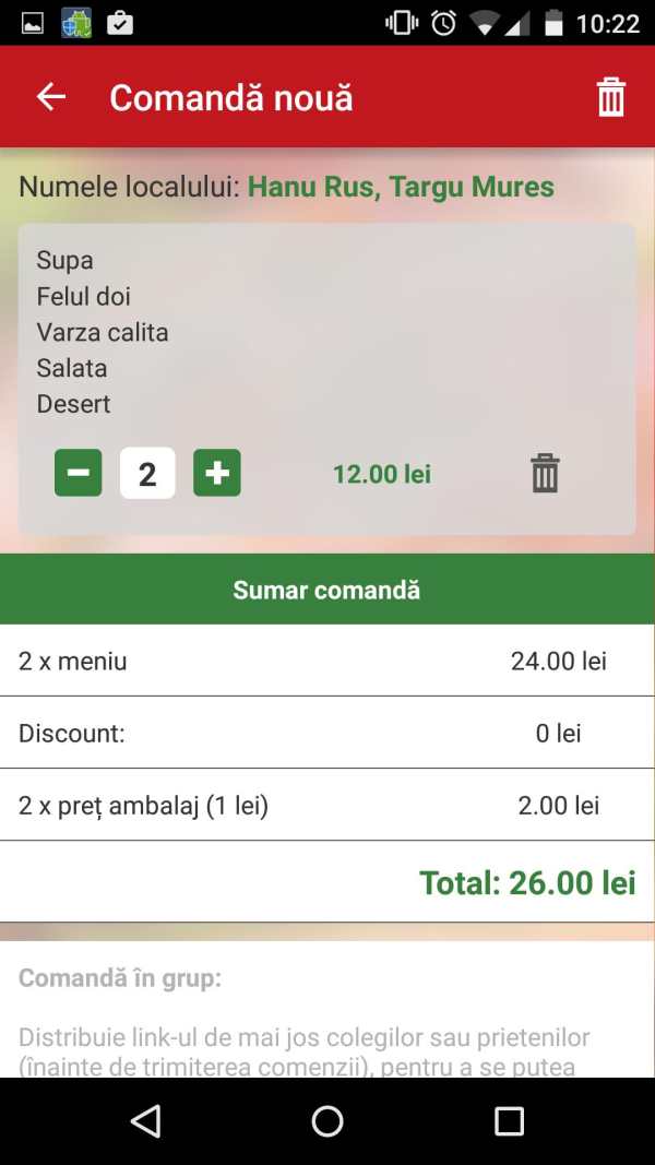 Daily Menu screenshot 4
