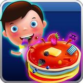Glowing Pancake Pie Cooking – Dessert Making Sim icon