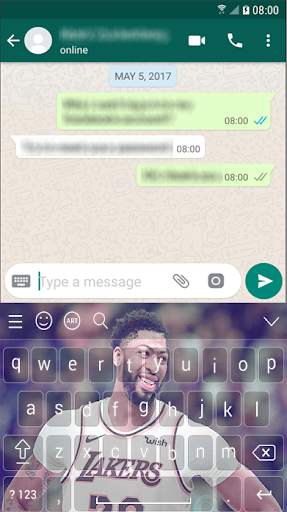 Anthony Davis Lakers Keyboard NBA 2K20 For Lovers screenshot 2