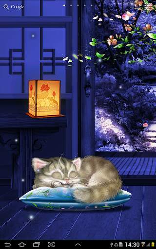 Sleeping Cat Live Wallpaper screenshot 5