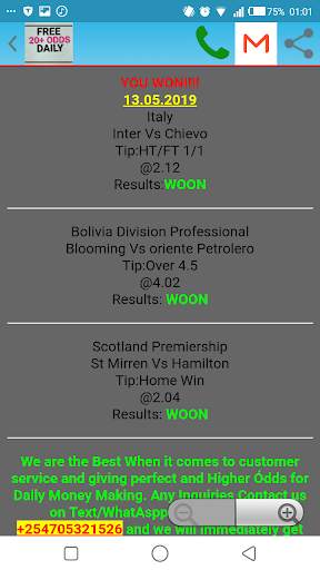 FREE 20+ ODDS DAILY screenshot 4