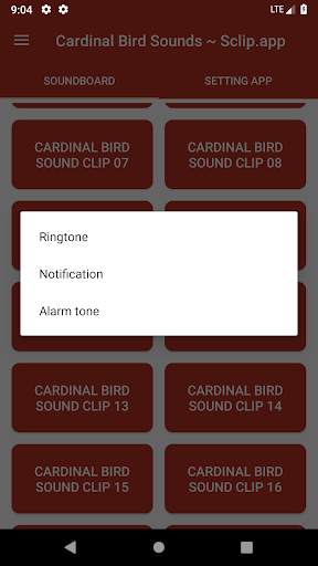 Cardinal Bird Sound Collections ~ Sclip.app screenshot 3