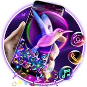 Glossy Neon Pigeon Gravity Theme 1.1.2