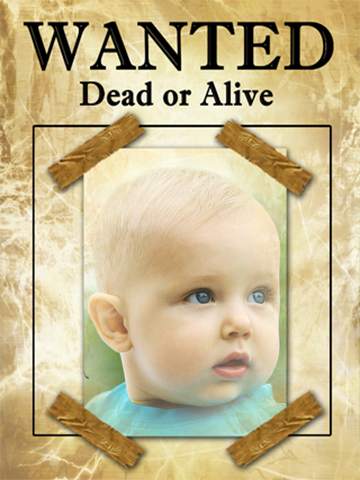 Wanted Photo Frame Editor screenshot 2