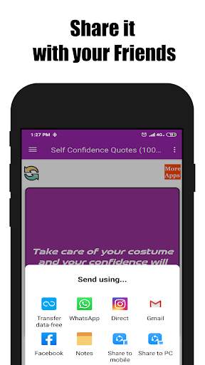 Self Confidence Quotes (10000+ Status) screenshot 4