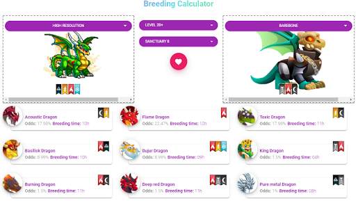 Breeding Tool - Dragon City (BEGINNERS) screenshot 4