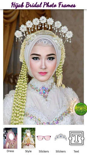 Hijab Bridal Photo Frames screenshot 1