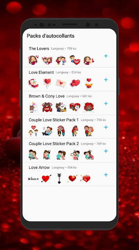 Love Story Stickers For Whatsapp screenshot 1