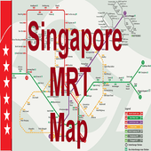 Singapore Offline MRT map icon