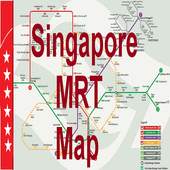 Singapore Offline MRT map 1.3