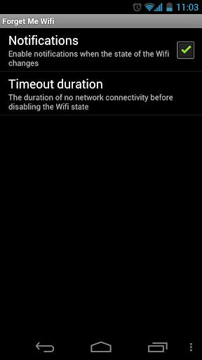 Forget Me Wifi screenshot 1