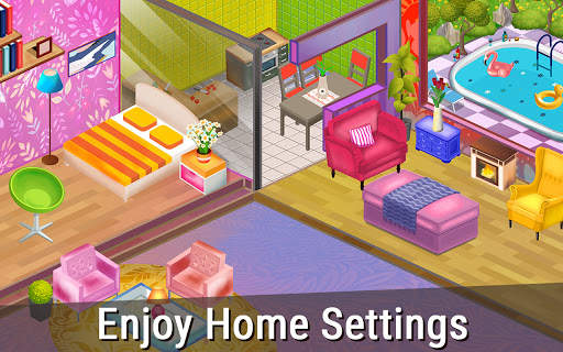 Design My Home 3D - House Flipper, Color by Number screenshot 5