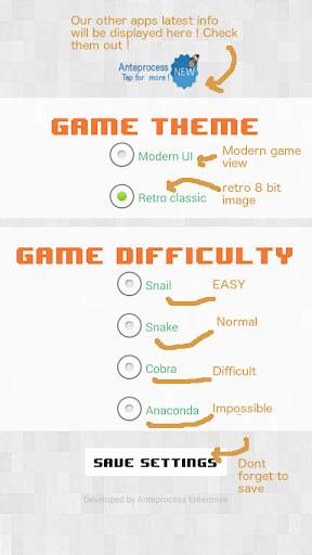 Snake Game Mobile screenshot 3