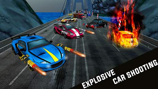 Traffic Car Shooter Racing screenshot 3