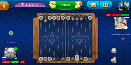Нарды LiveGames онлайн скриншот 6