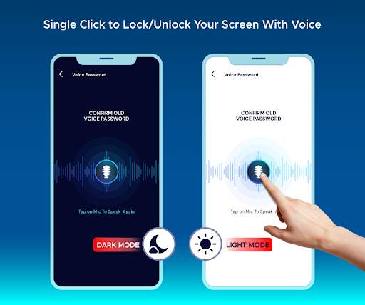 Smart Voice Lock Screen screenshot 1