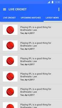 New Live Cricket screenshot 5