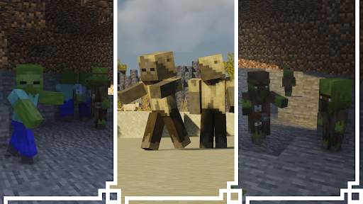Mobs Animations Mod Minecraft स्क्रीनशॉट 1