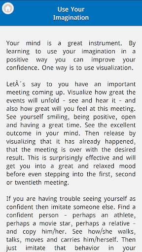 Self Confidence Tips screenshot 2