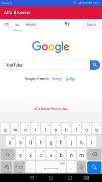 Alfa Browser screenshot 3