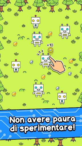 Robot Evolution - Clicker Game screenshot 2