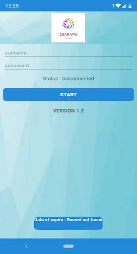 DEAR VPN screenshot 1