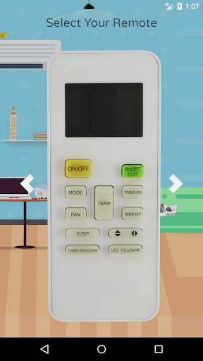 Remote Control For Sanyo Air Conditioner screenshot 1