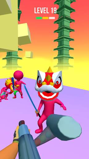 Tembakan Paintball 3D - Hancur screenshot 1