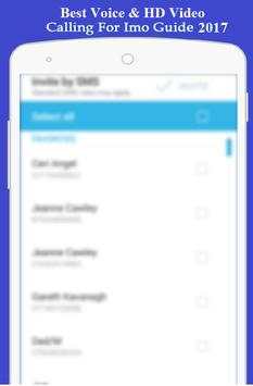 New Best Free imo video calls Guide 2018 screenshot 3