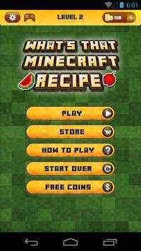 Guess The Recipe For Minecraft screenshot 1