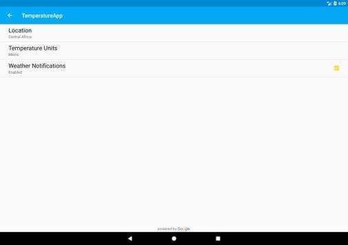 TemperatureApp screenshot 10