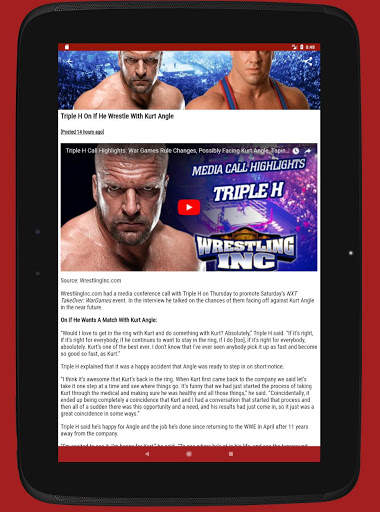 Wrestle News screenshot 8