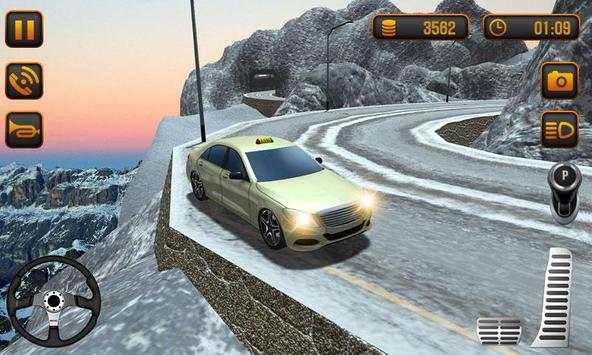 Taxi Simulator - Hill Climbing Taxi Driving Game screenshot 4