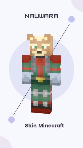 Skin Star Fox for Minecraft Pocket Edition MCPE screenshot 2
