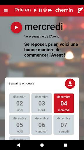 Prie en Chemin screenshot 1