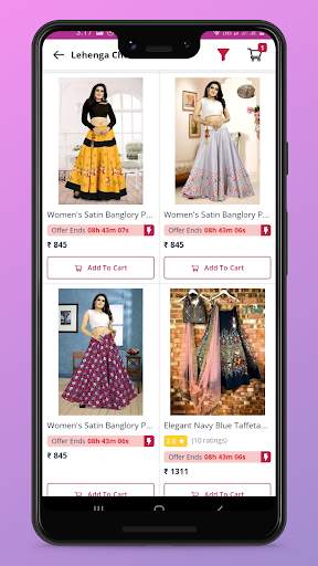lehenga choli online shopping screenshot 1