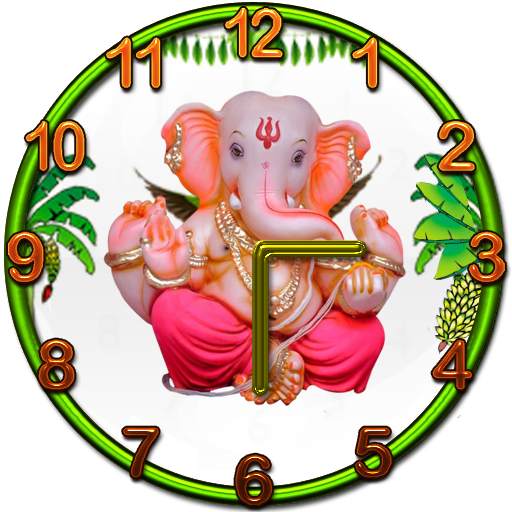 Ganesh Clock  live wallpaper screenshot 11
