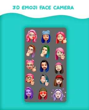 3D Emoji Face Camera - Sweet Snap Emoji Camera screenshot 7