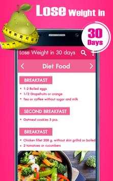 Lose Weight in 30days screenshot 1