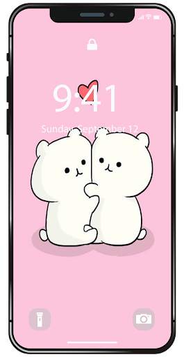 💕Girly Wallpapers ✿ Lock Screen For Girls ✿ screenshot 5