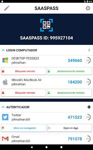SAASPASS | autenticador 2FA screenshot 9