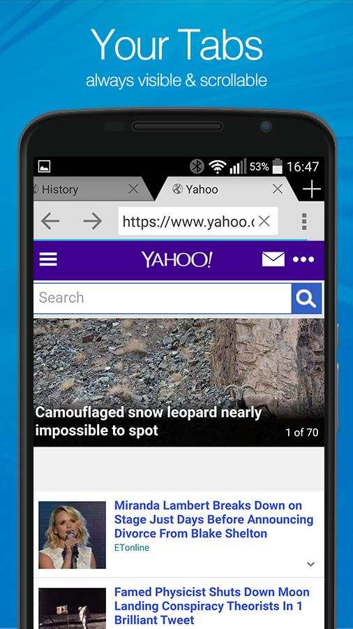 Jet Browser screenshot 2