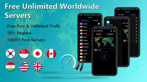 Eteon VPN - Fast & Secure VPN screenshot 1