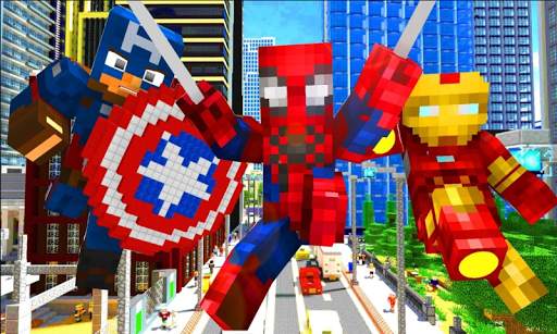 Mod vengers Superheroes for Minecraft PE screenshot 1